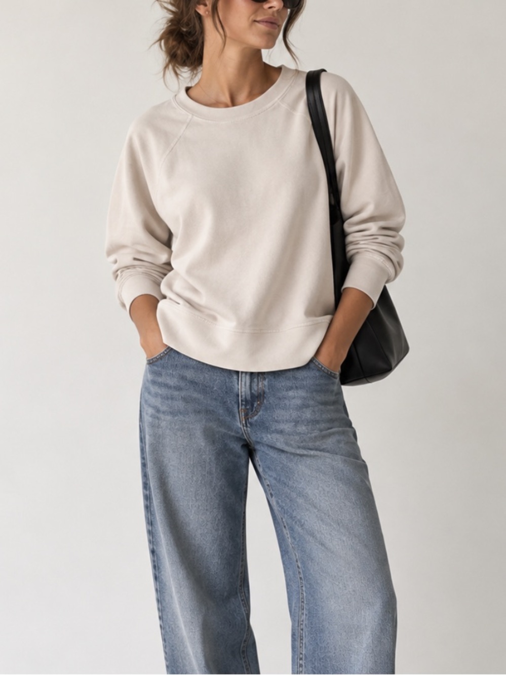 Mate The Label Organic Cotton Crewneck Sweatshirt